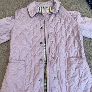 Burberry Quilted Jacket Lilac